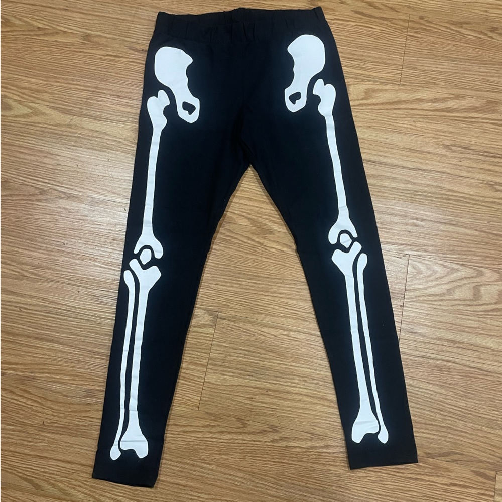 Skeleton leggings